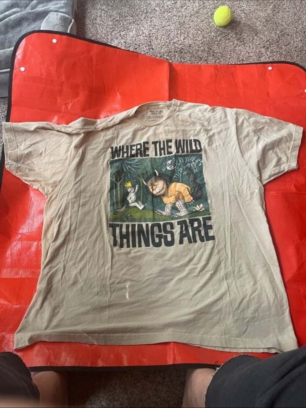 Where The Wild Things Are Kids Graphic Tee - Beige